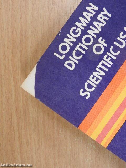 Longman Dictionary of Scientific Usage