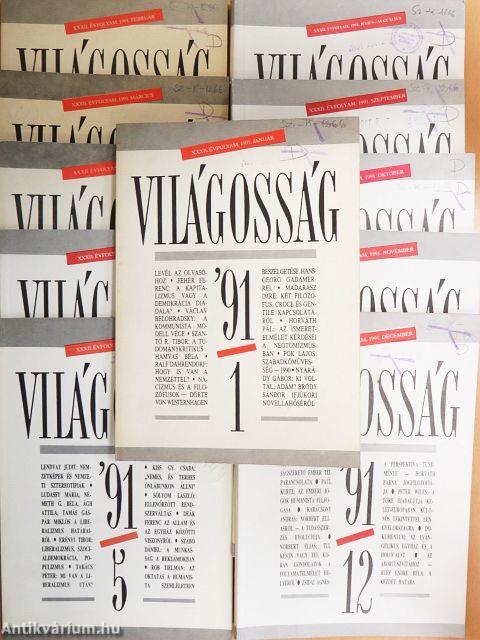 Világosság 1991. január-december