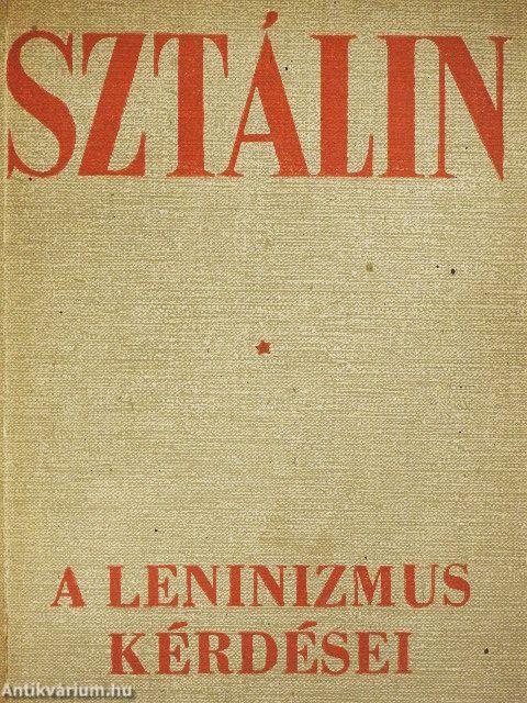 A leninizmus kérdései