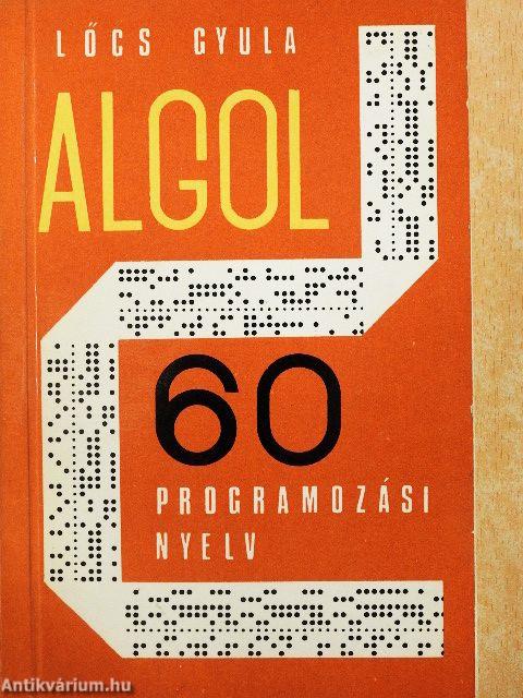 Az ALGOL 60 programozási nyelv