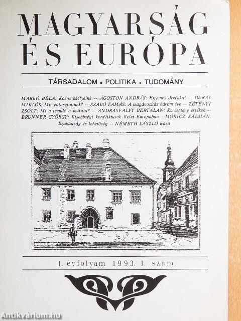 Magyarság és Európa 1993/1.