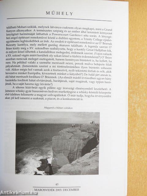 Marosvidék 2003. december