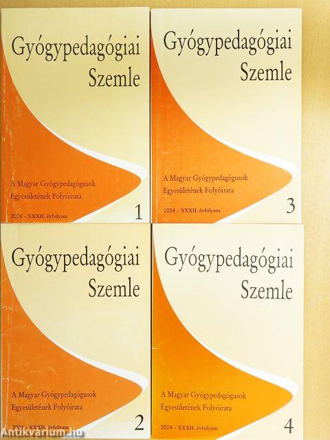 Gyógypedagógiai Szemle 2004. január-december