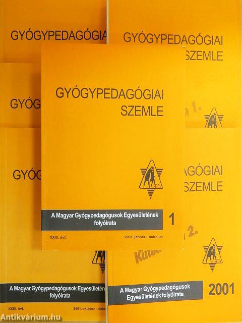 Gyógypedagógiai Szemle 2001. január-december/Különszámok
