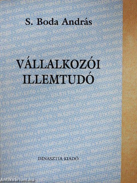 Vállalkozói illemtudó