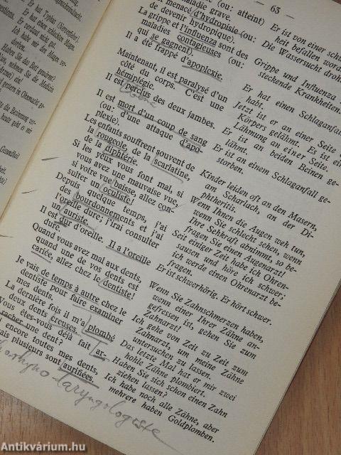 Handbuch der französischen und deutschen Umgangssprache/Manuel de la Conversation francaise et allemande