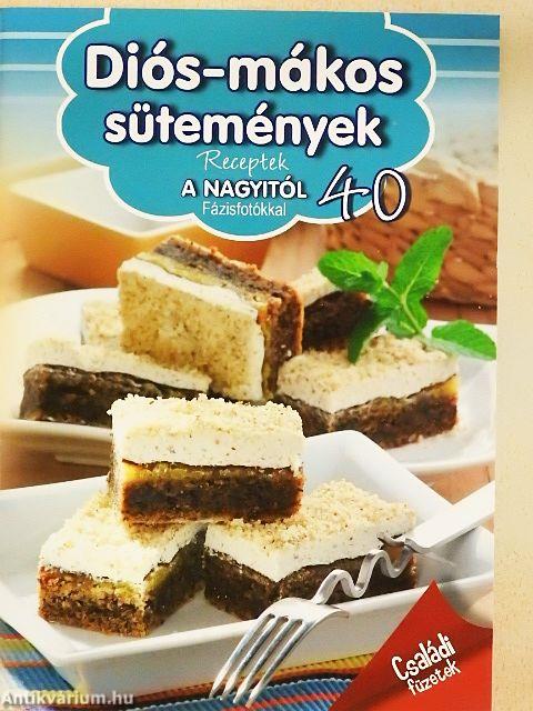 Diós-mákos sütemények