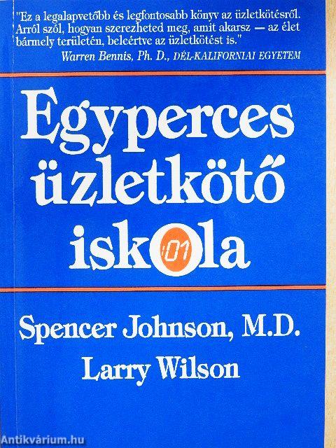 Egyperces üzletkötő iskola