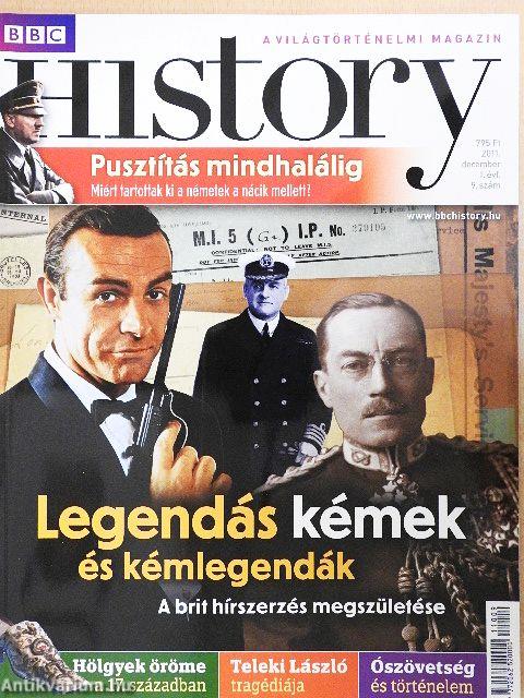 BBC History 2011. december