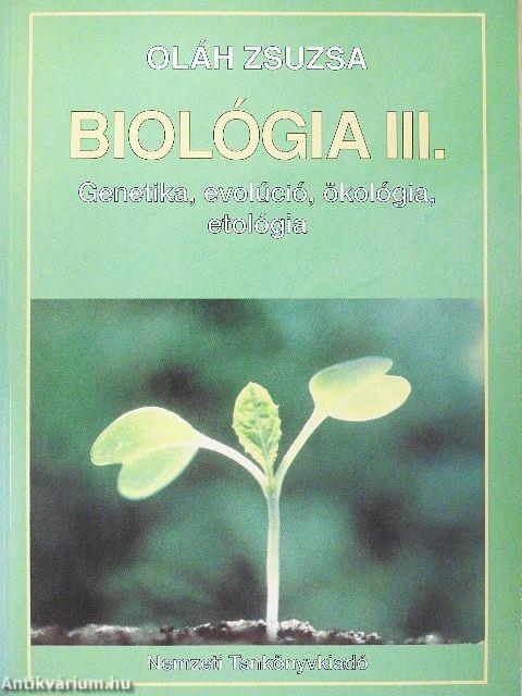 Biológia III.