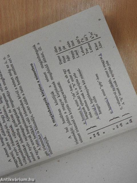 Tanuljunk könnyen, gyorsan németül!