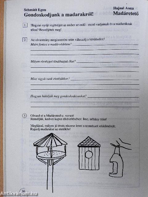 Hétszínvirág - Munkafüzet a 3. osztályos Hétszínvirág olvasókönyvhöz