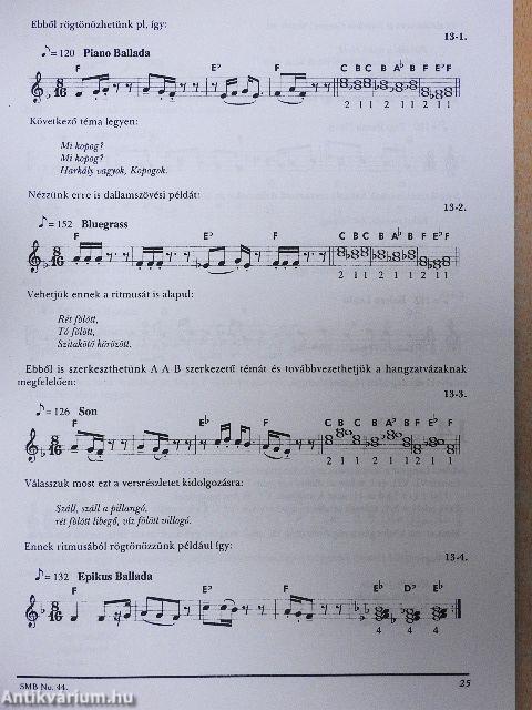 Dallamvezetés - Harmonizáció - Improvizáció iskolája