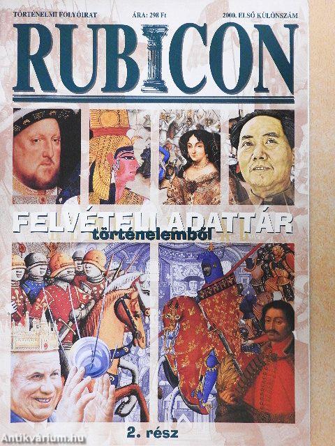 Rubicon 2000. Első különszám