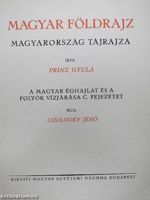 Magyar föld, magyar faj I-IV.