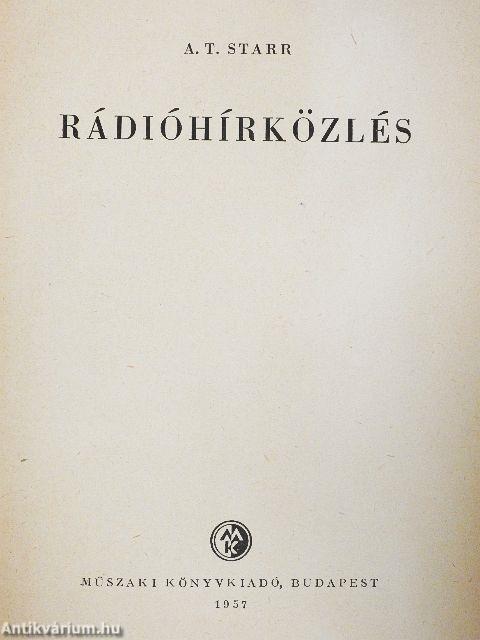 Rádióhírközlés