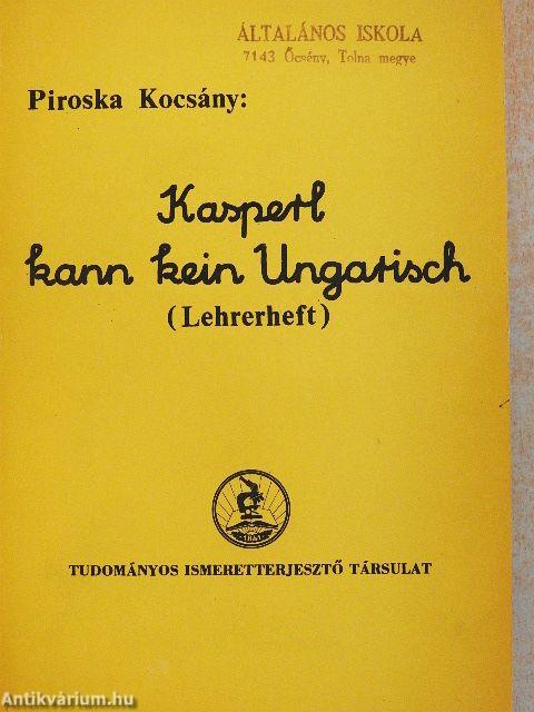 Kasperl kann kein Ungarisch