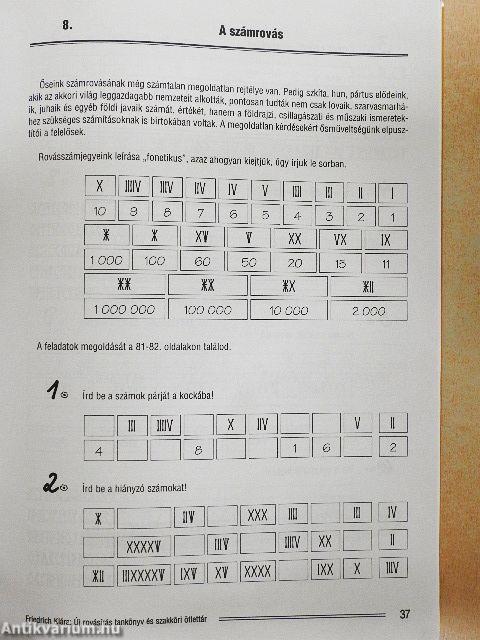 Új Rovásírás Tankönyv és Szakköri Ötlettár