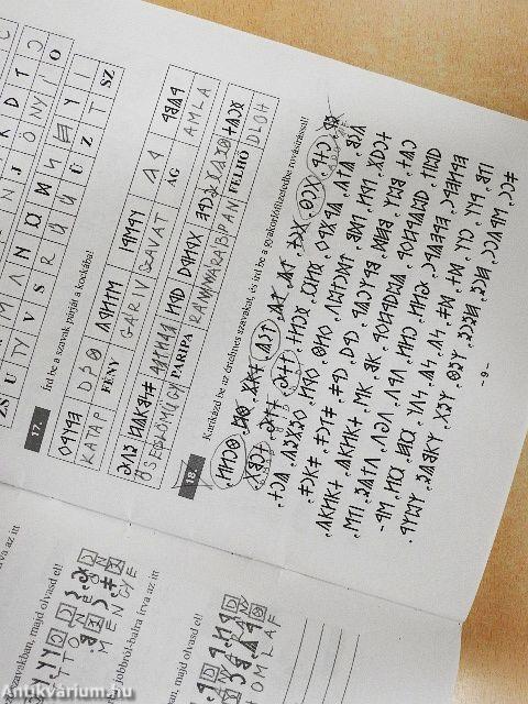 Rovásírás tankönyv és szakköri ötlettár