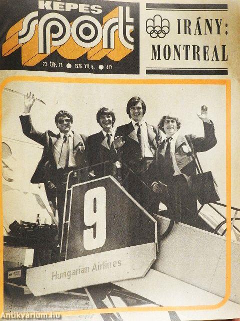 Képes Sport 1976. július-december (fél évfolyam)