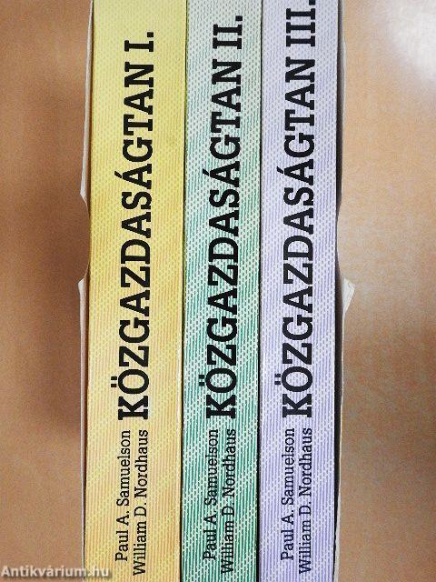 Közgazdaságtan I-III.