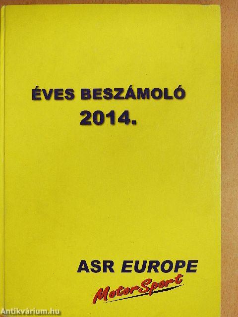 MotorSport éves beszámoló 2014.