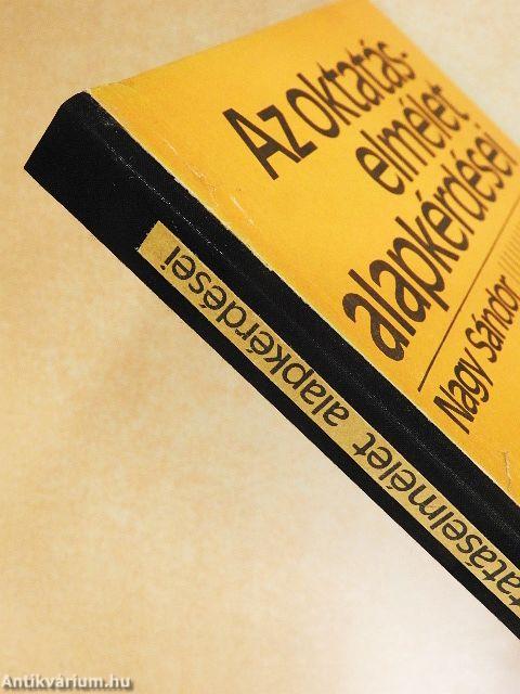 Az oktatáselmélet alapkérdései