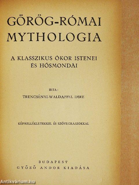 Görög-római mythologia