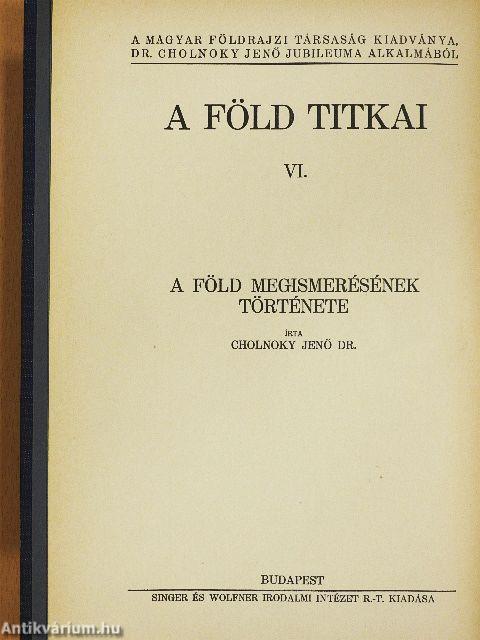 A Föld megismerésének története