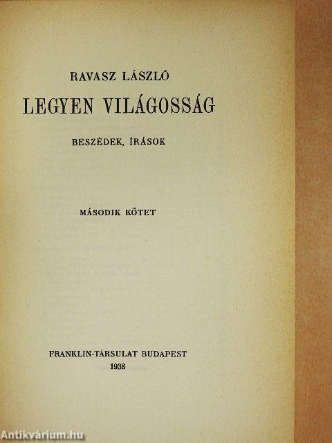 Legyen világosság II. (töredék)