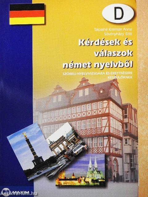 Kérdések és válaszok német nyelvből