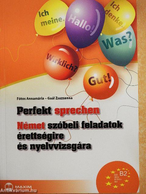 Német szóbeli feladatok érettségire és nyelvvizsgára