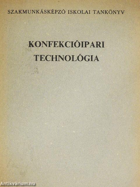 Konfekcióipari technológia