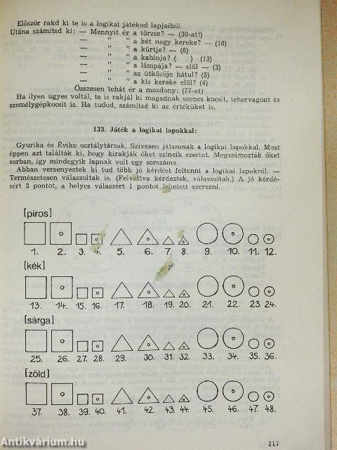 Oktatójátékok kisiskolásoknak