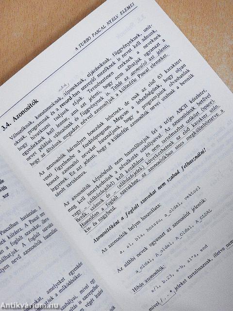 Programozzunk Turbo Pascal nyelven! - Floppyval