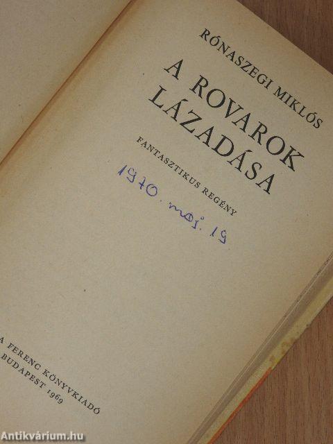 A rovarok lázadása