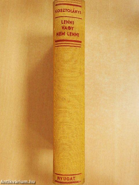 Lenni, vagy nem lenni