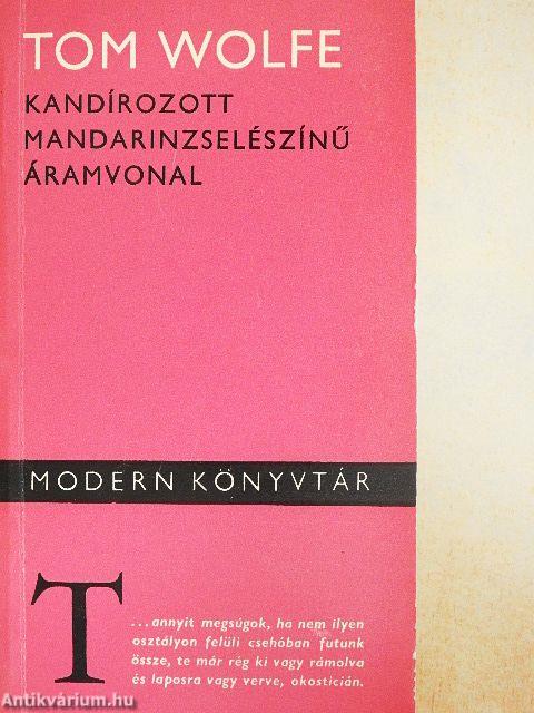 Kandírozott mandarinzselészínű áramvonal