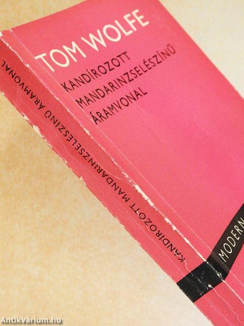 Kandírozott mandarinzselészínű áramvonal