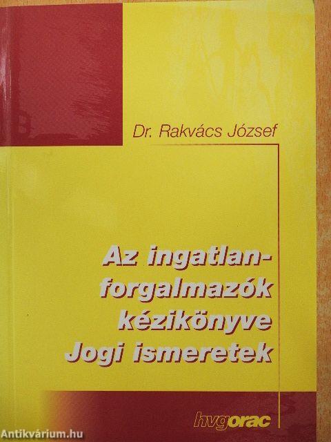 Az ingatlanforgalmazók kézikönyve