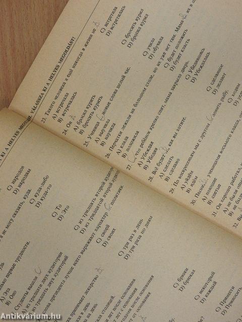 Orosz feladatgyűjtemény a középfokú nyelvvizsgához