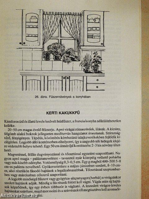 Konyhakert az erkélyen