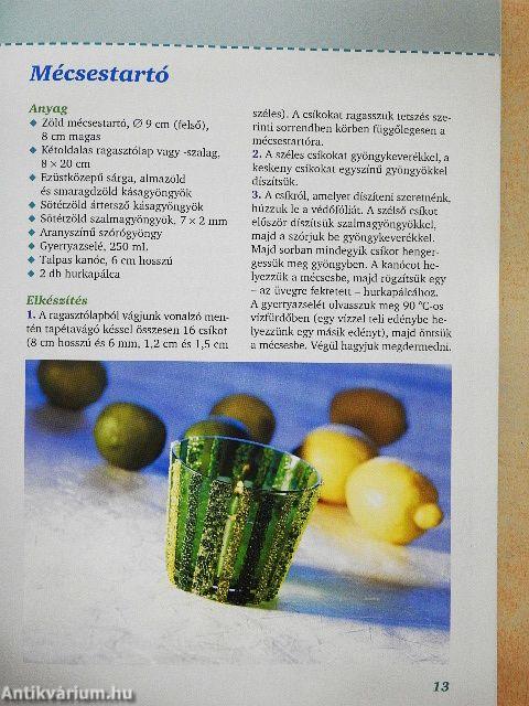 Szórógyöngyös díszítések