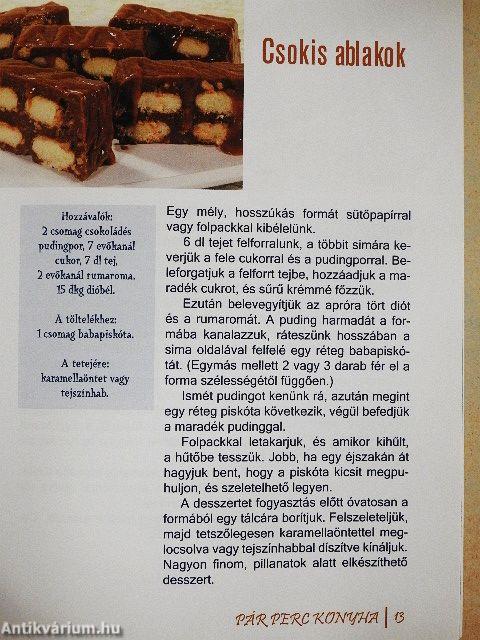 Sütés nélküli csemegék