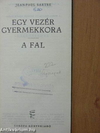 Egy vezér gyermekkora/A fal