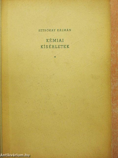 Kémiai kísérletek