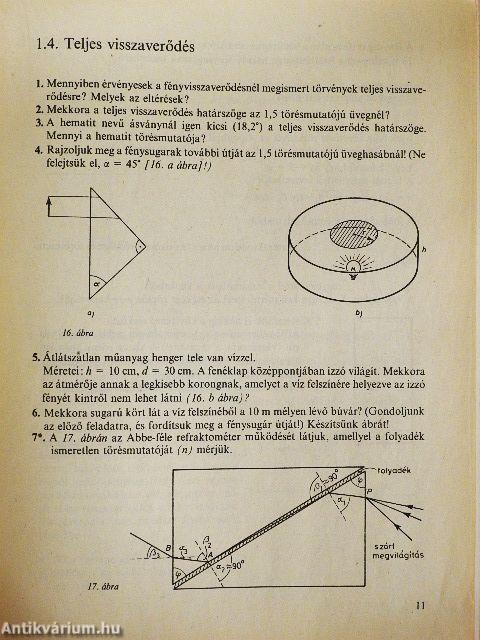 Fizika IV. munkafüzet
