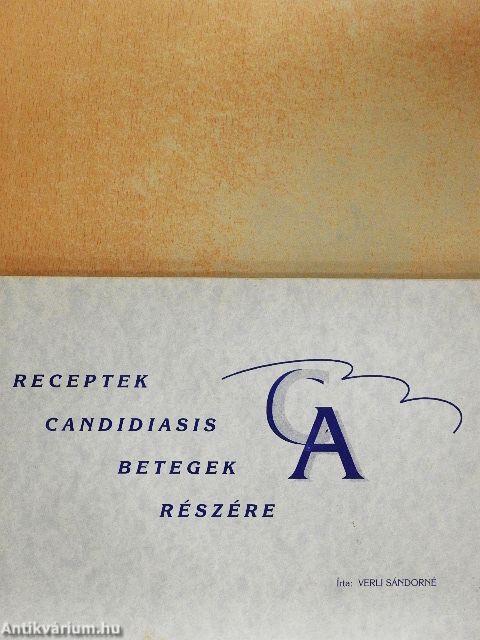 Receptek candidiazis betegek részére