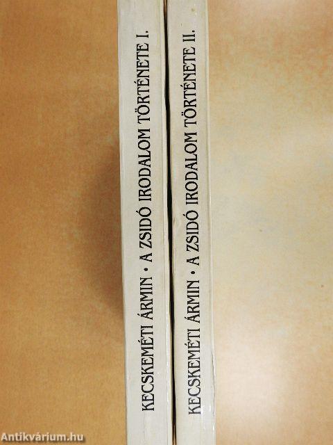 A zsidó irodalom története I-II.