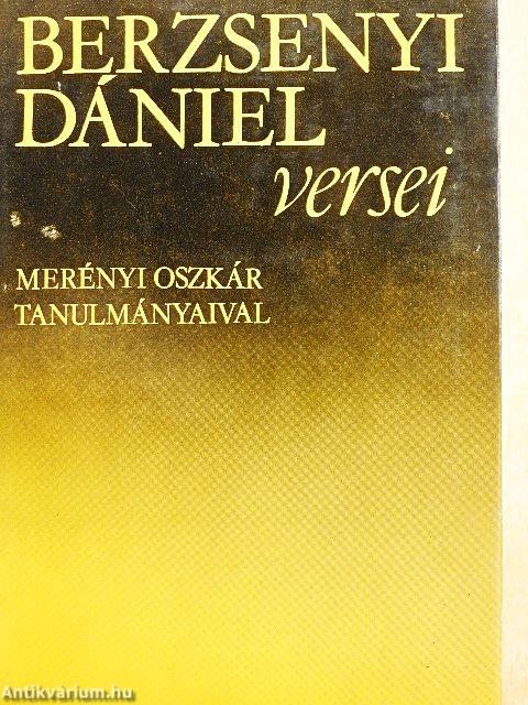 Berzsenyi Dániel versei